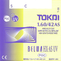 ���쳤���إ��ץ�����󥺡���TOKAI��������̥��1.60���Ӥ��ѹ��������UV400�դ��ˤξܺٲ���